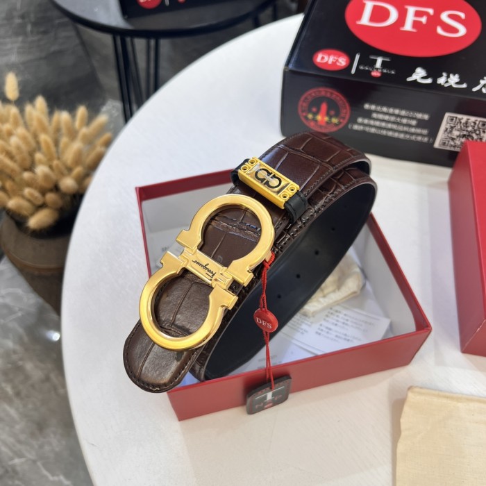 Streetwear Belt Ferragamo 320305 size:3.5cm