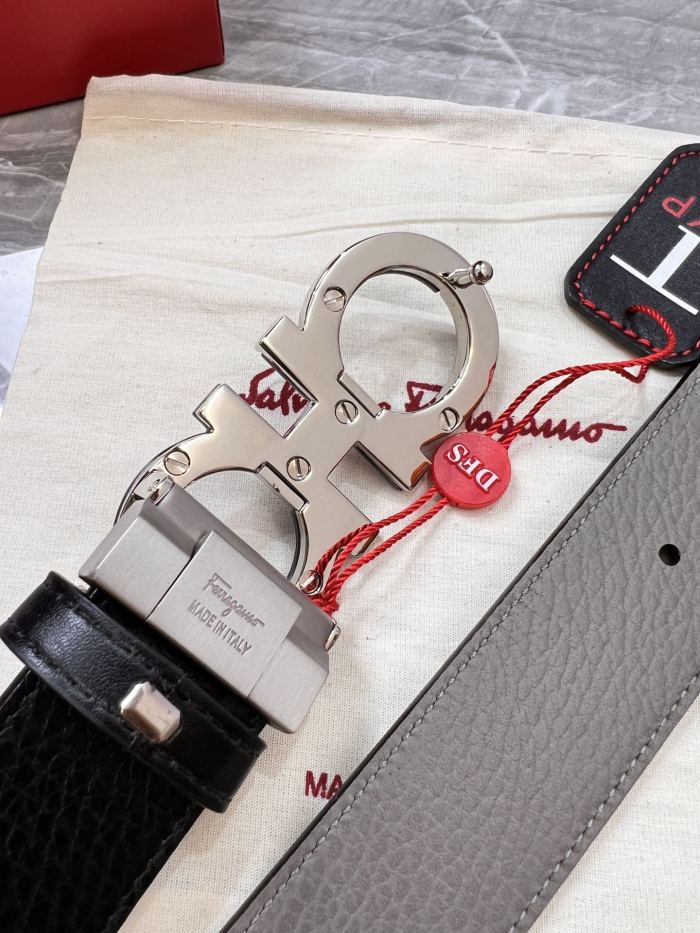 Streetwear Belt Ferragamo 319896 size:3.5cm