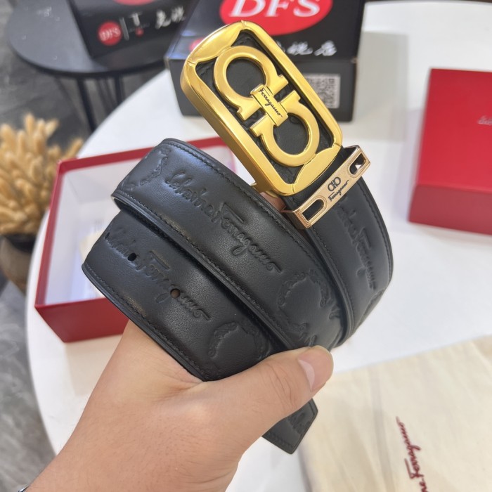 Streetwear Belt Ferragamo 320331 size:3.5cm