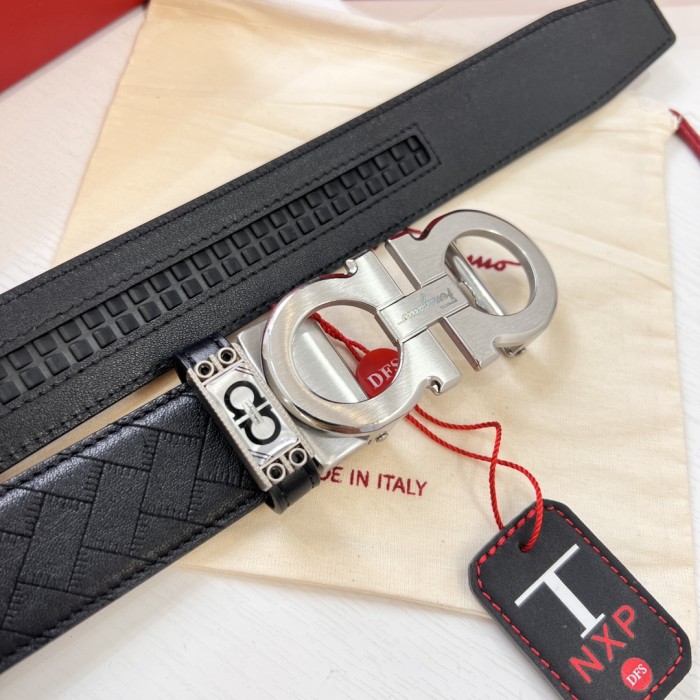 Streetwear Belt Ferragamo 320108 size:3.5cm