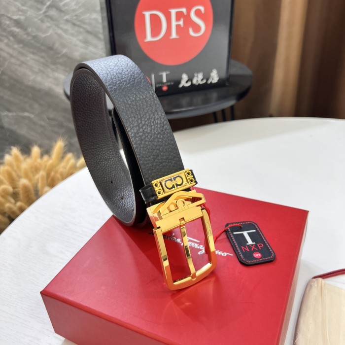 Streetwear Belt Ferragamo 320035 size:3.5cm