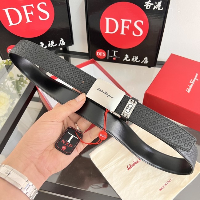 Streetwear Belt Ferragamo 320245 size:3.5cm