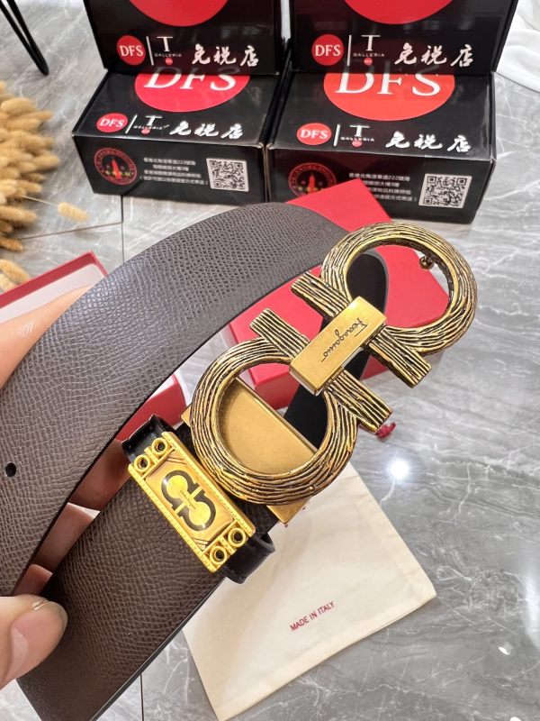 Streetwear Belt Ferragamo 319918 size:3.5cm