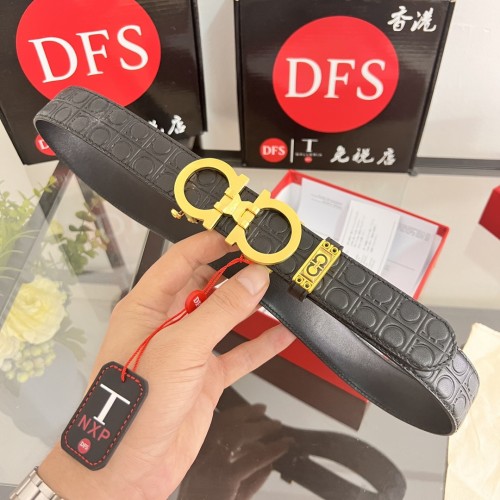 Streetwear Belt Ferragamo 320194 size:3.5cm