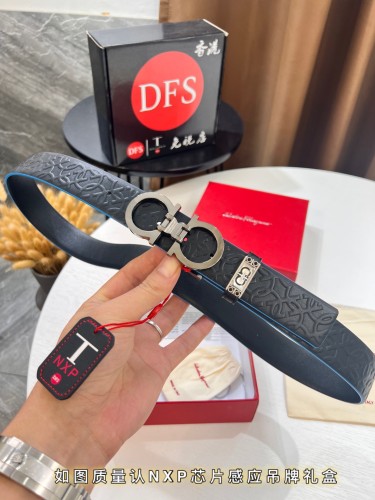 Streetwear Belt Ferragamo 320352 size:3.5cm