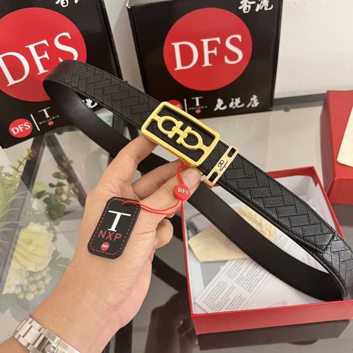 Streetwear Belt Ferragamo 320238 size:3.5cm