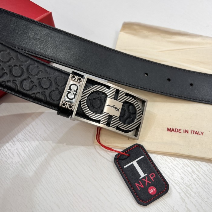 Streetwear Belt Ferragamo 320118 size:3.5cm