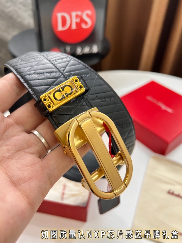 Streetwear Belt Ferragamo 319711 size:3.5cm