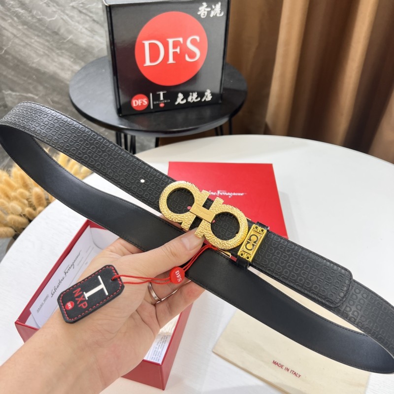 Streetwear Belt Ferragamo 319662 size:3.5cm