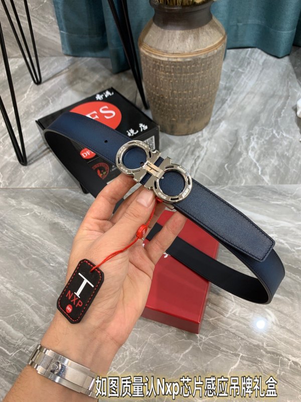 Streetwear Belt Ferragamo 319777 size:3.5cm