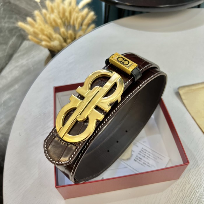 Streetwear Belt Ferragamo 319571 size:3.5cm