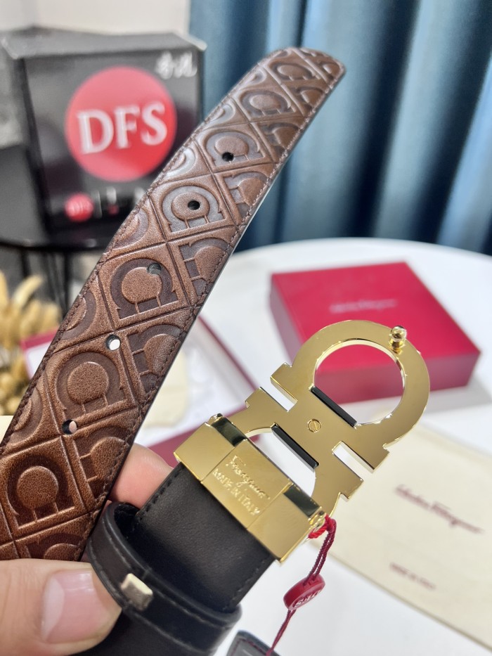 Streetwear Belt Ferragamo 319551 size:3.5cm