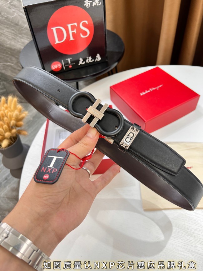 Streetwear Belt Ferragamo 319701 size:3.5cm