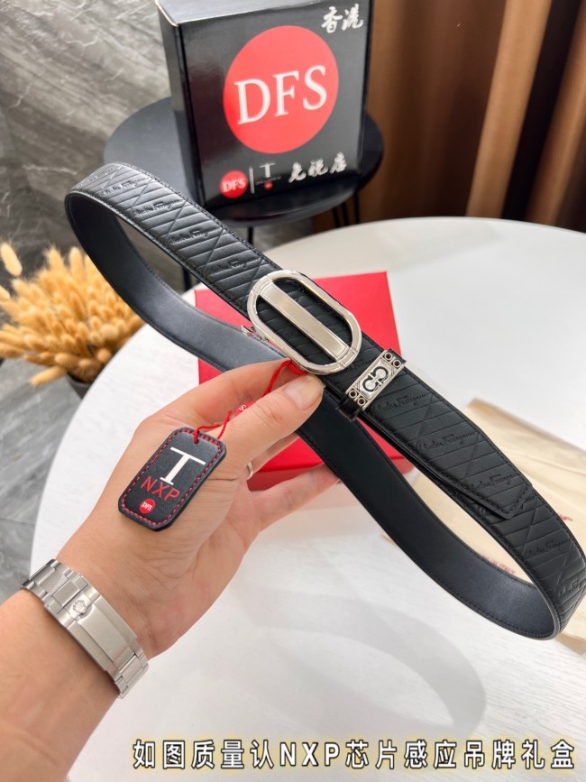 Streetwear Belt Ferragamo 319712 size:3.5cm