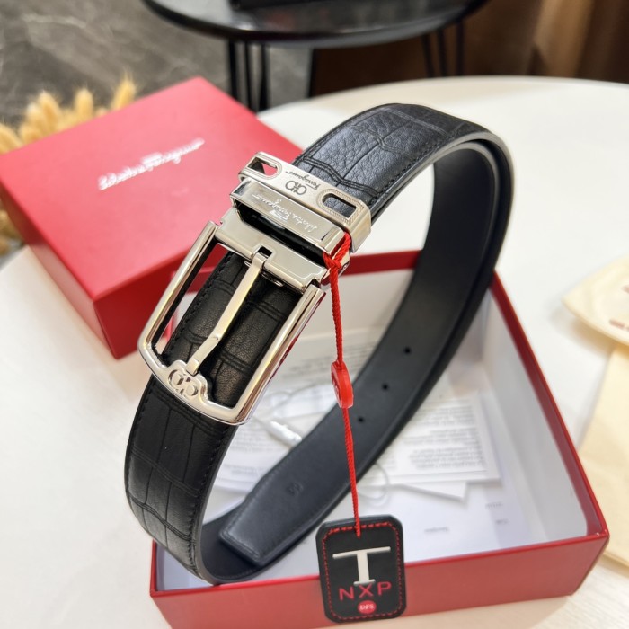 Streetwear Belt Ferragamo 319708 size:3.5cm