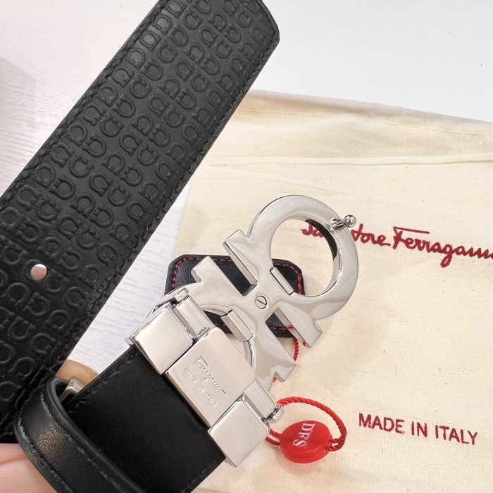 Streetwear Belt Ferragamo 319661 size:3.5cm