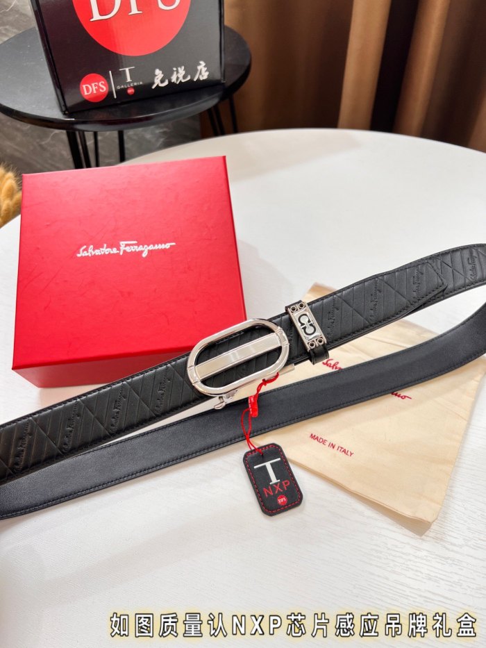 Streetwear Belt Ferragamo 319712 size:3.5cm