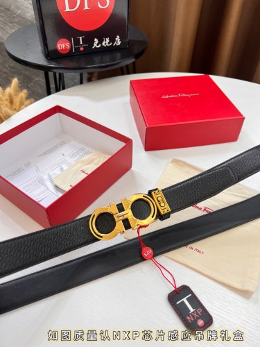 Streetwear Belt Ferragamo 319772 size:3.5cm