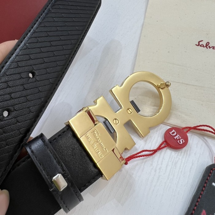 Streetwear Belt Ferragamo 319634 size:3.5cm