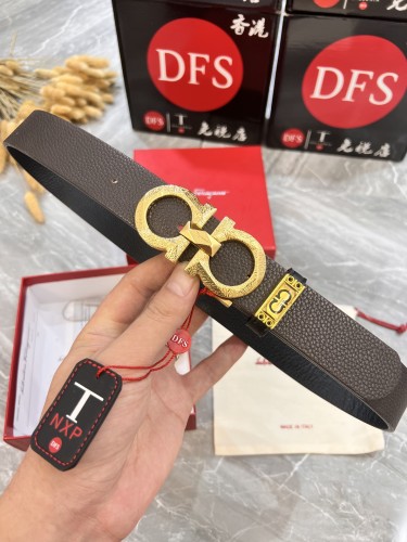Streetwear Belt Ferragamo 319845 size:3.5cm