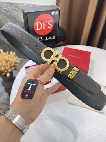 Streetwear Belt Ferragamo 319691 size:3.5cm