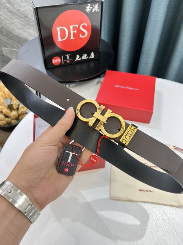 Streetwear Belt Ferragamo 319698 size:3.5cm