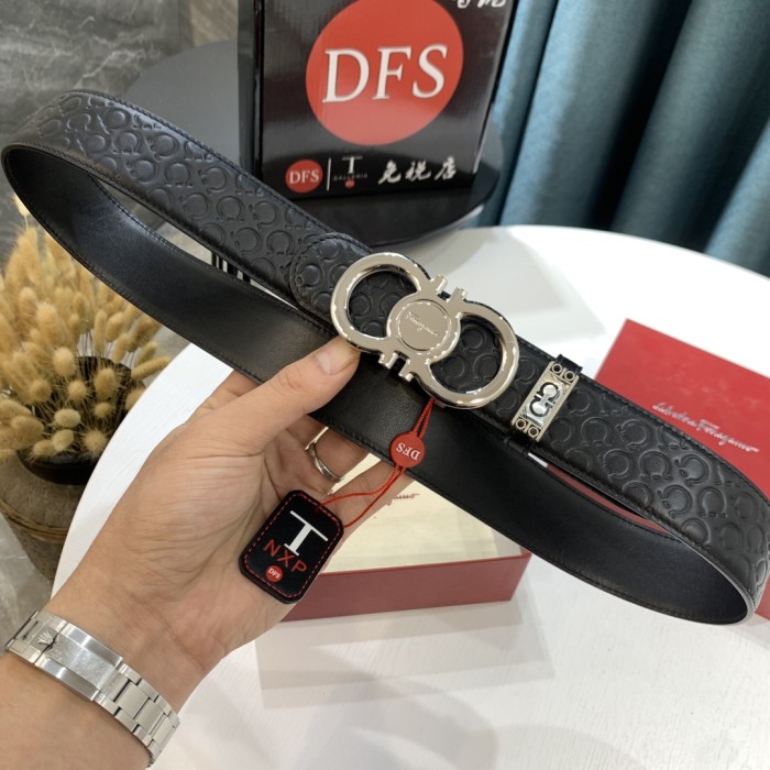 Streetwear Belt Ferragamo 319738 size:3.5cm