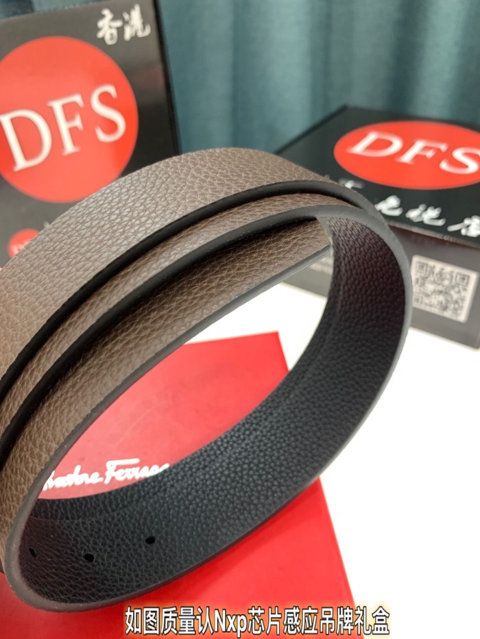 Streetwear Belt Ferragamo 319518 size:3.5cm