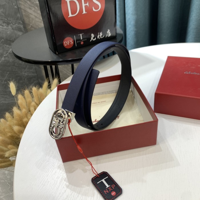 Streetwear Belt Ferragamo 319501 size:3.5cm