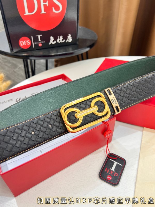 Streetwear Belt Ferragamo 319766 size:3.5cm