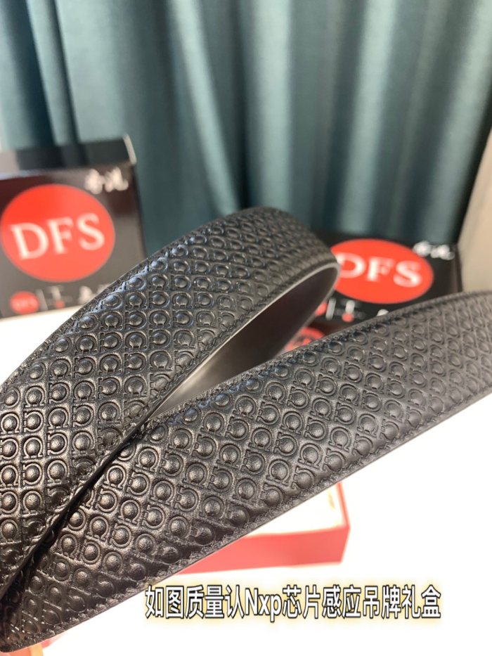 Streetwear Belt Ferragamo 319282 size:3.5cm