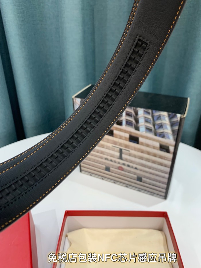 Streetwear Belt Ferragamo 319207 size:3.5cm