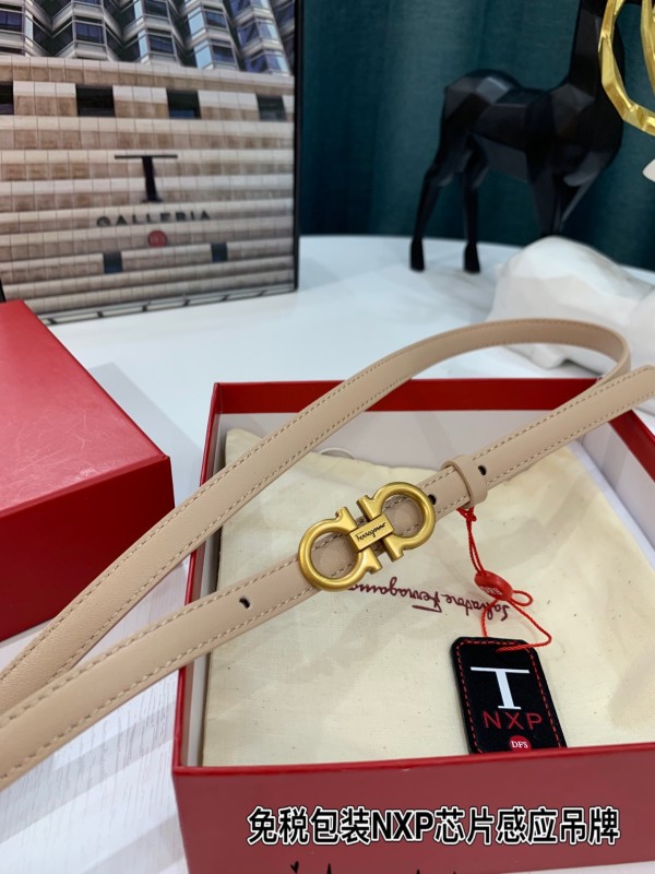 Streetwear Belt Ferragamo 319162 size:3.5cm