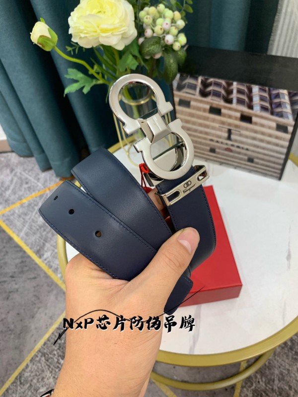 Streetwear Belt Ferragamo 319153 size:3.5cm