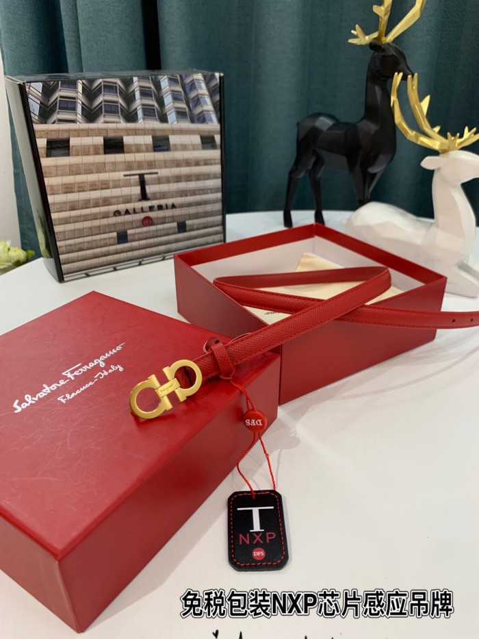 Streetwear Belt Ferragamo 319164 size:3.5cm