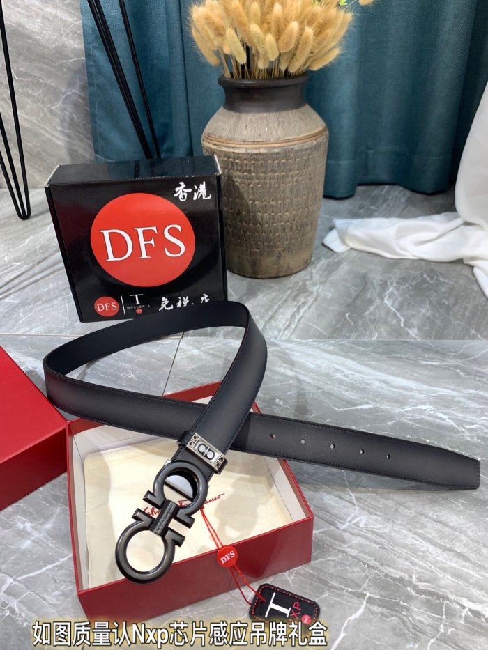 Streetwear Belt Ferragamo 319302 size:3.5cm