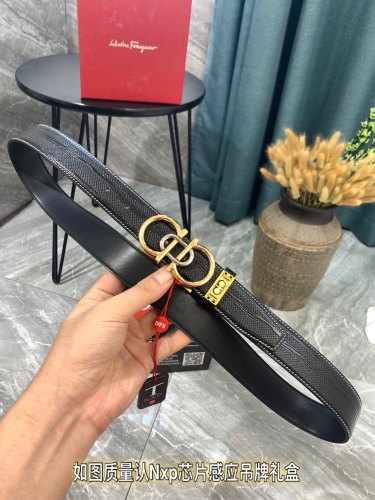 Streetwear Belt Ferragamo 319322 size:3.5cm