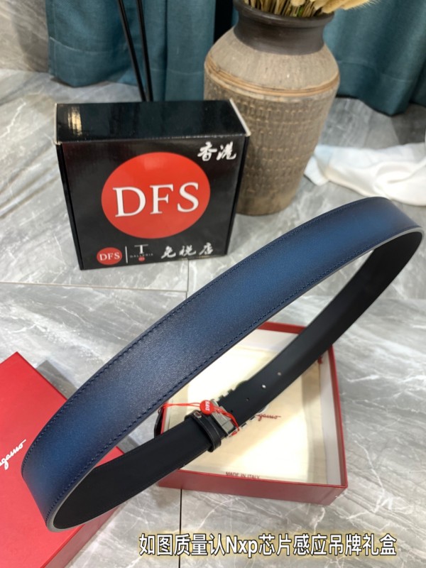 Streetwear Belt Ferragamo 319300 size:3.5cm