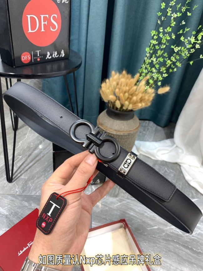 Streetwear Belt Ferragamo 319302 size:3.5cm