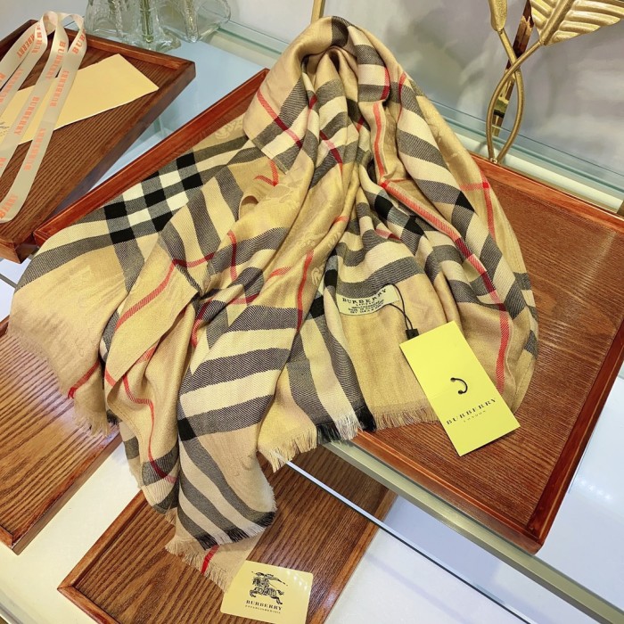 Streetwear Scarf BURBERRY 323786 size：180*70CM