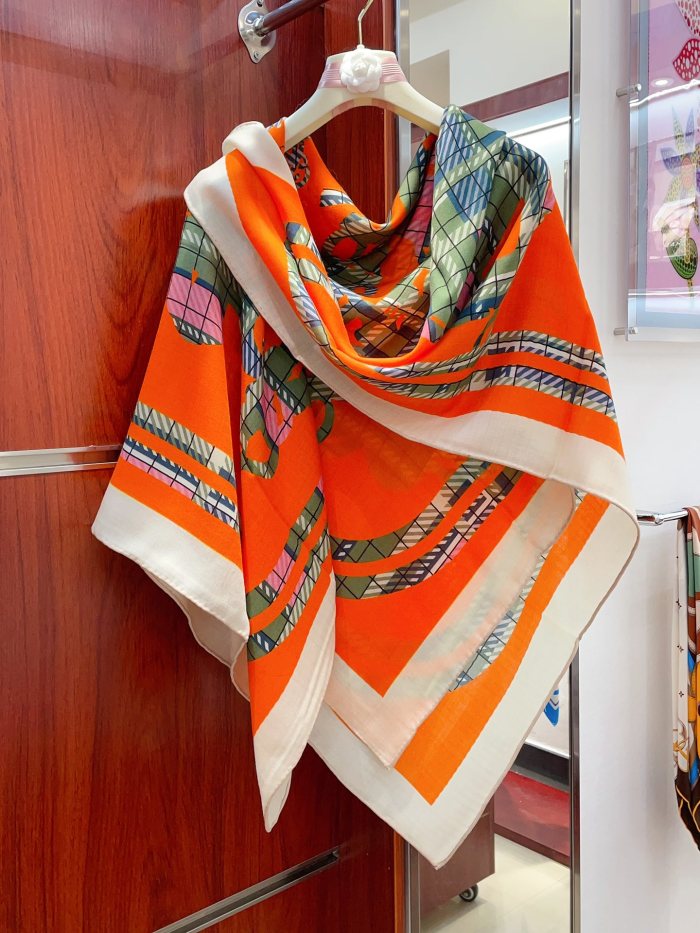 Streetwear Scarf Hermes 323766 SIZE:140cm*140cm