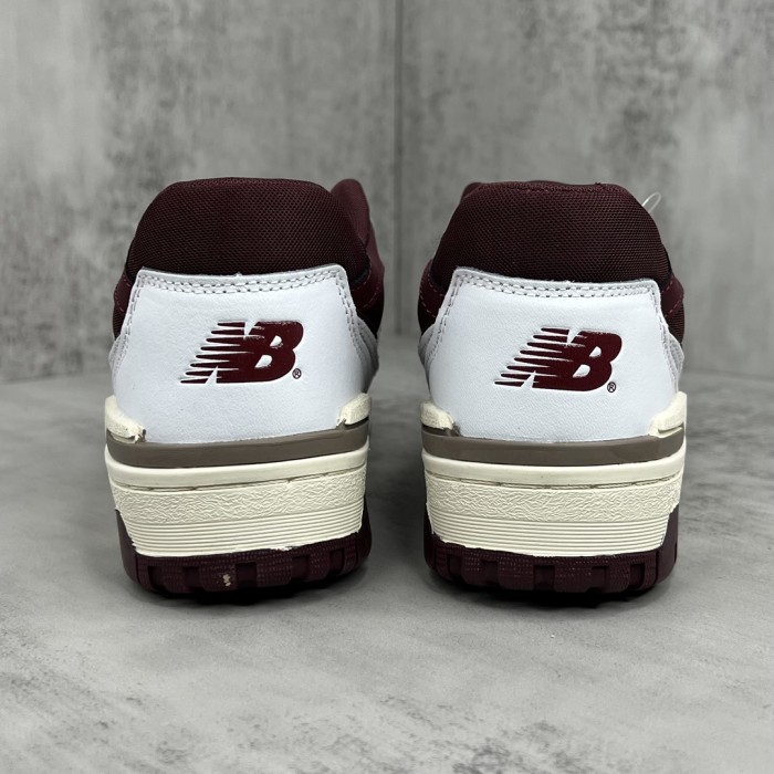 New Balance 550 Burgundy Cyan