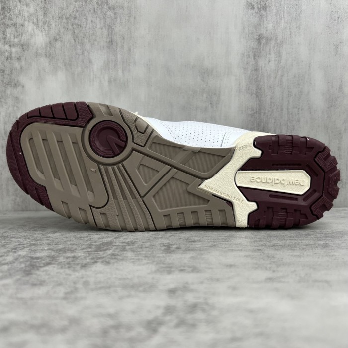 New Balance 550 Burgundy Cyan