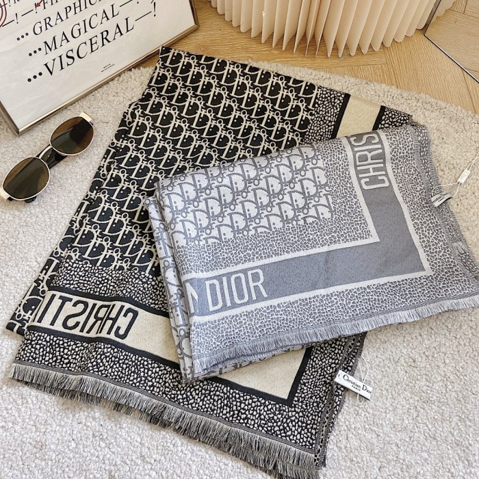 Streetwear Scarf Dior 323813 size:65*180cm