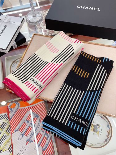 Streetwear Scarf CHANEL 323762 SIZE:140*140CM