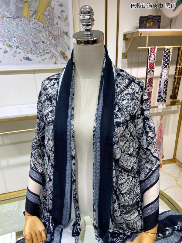 Streetwear Scarf Dior 323752 SIZE:110*200cm