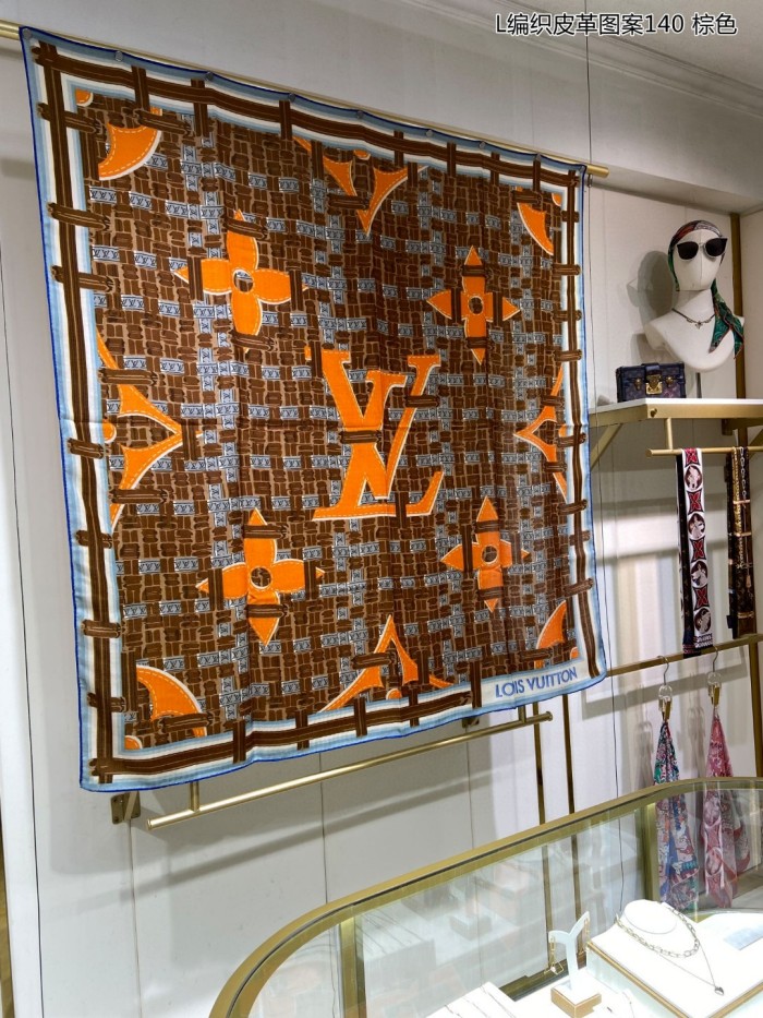 Streetwear Scarf LV 323741 SIZE:140*140cm