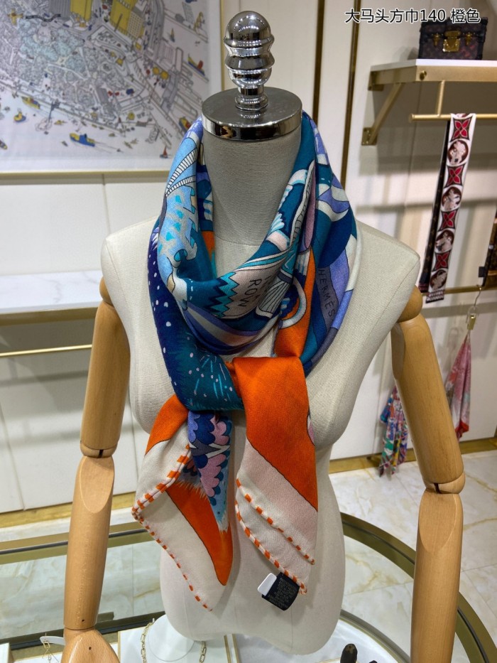 Streetwear Scarf Hermes 323745 SIZE:140cm*140cm