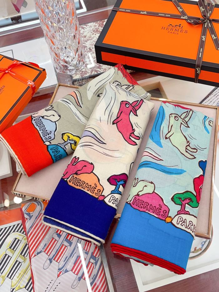 Streetwear Scarf Hermes 326591 SIZE:140cm*140cm