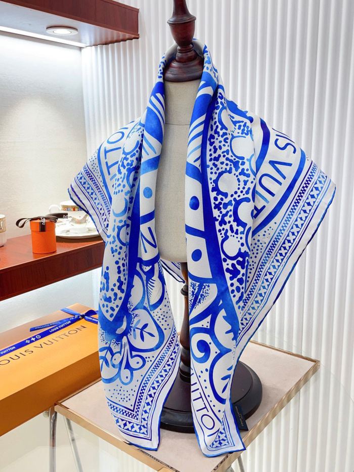Streetwear Scarf LV 326597 size:90*90cm